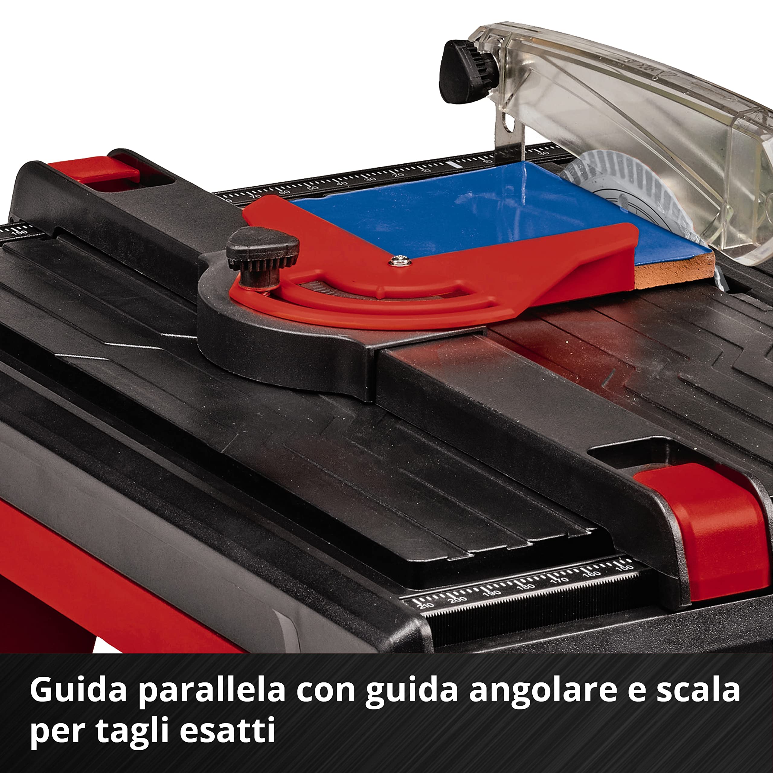 Tagliapiastrelle a batteria TE-TC 18/115 Li-Solo Power X-Change di Einhell (ioni di litio, 18 V, max. 3.800 giri/min, incl. disco da taglio da 115 mm, senza batteria e caricabatteria)