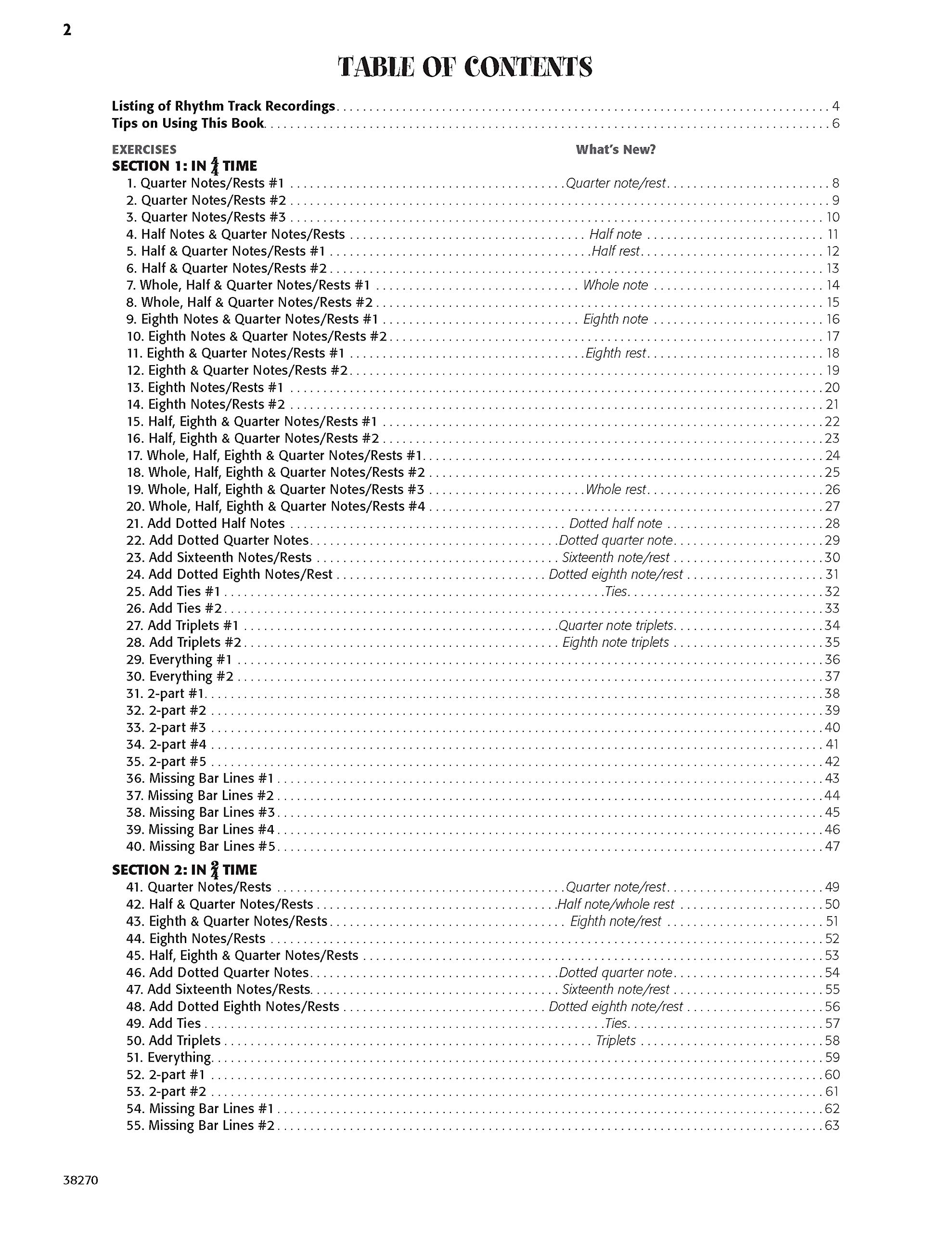 Rhythm Workshop: 575 Reproducible Exercises Designed to Improve Rhythmic Reading Skills, Comb Bound Book & CD
