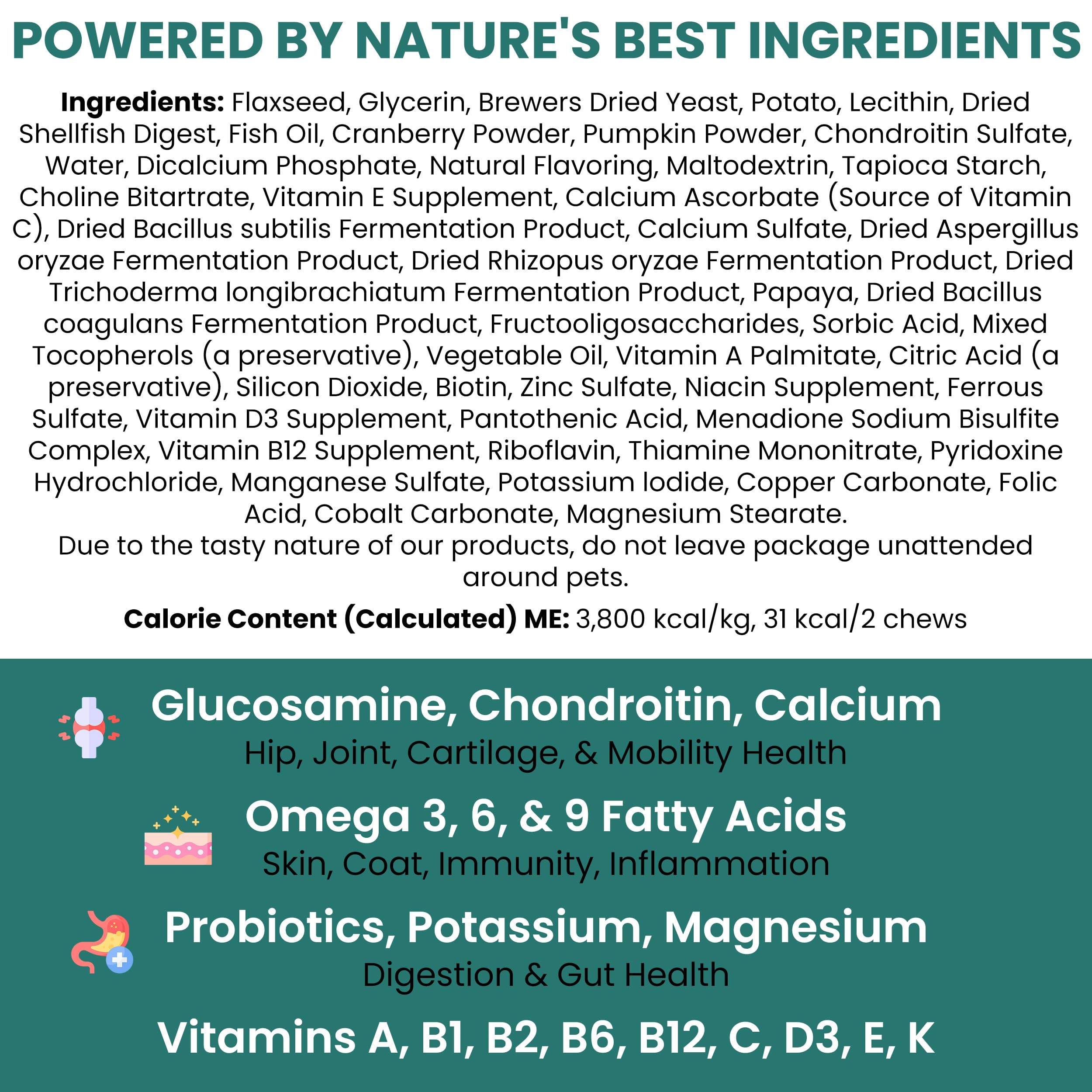 Dog Vitamins and Supplements, 12-in-1 Multivitamin 60 Ct - Puppy & Senior — Amazon image 4