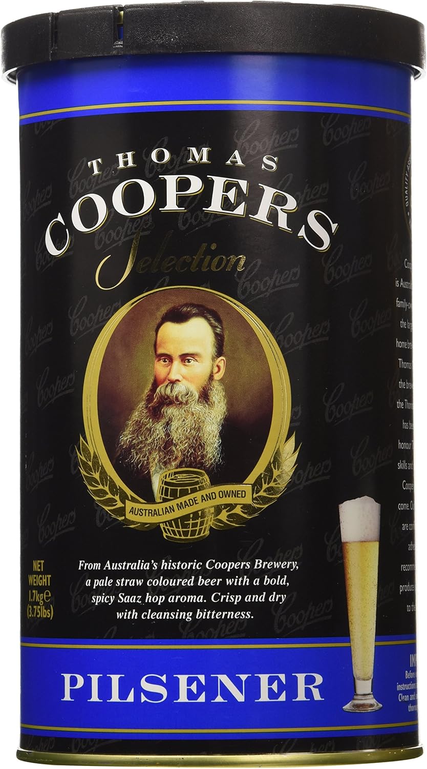 Amazon.de Coopers Brewmaster Pilsener 40 Pinte 1.7kg Haus Brauerei