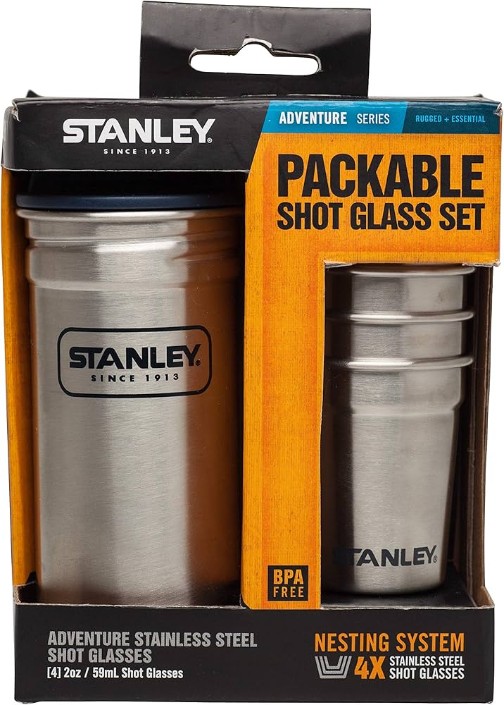 バーベキュー・調理用品 Stanley Adventure Shot Glass Set 59ml バーベキュー・調理用品 Stanley Adventure Shot Glass Set 59ml