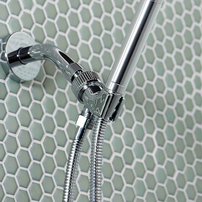Set de Ducha Manual con Brazo, Manguera y Cinta de Teflón miniatura 3