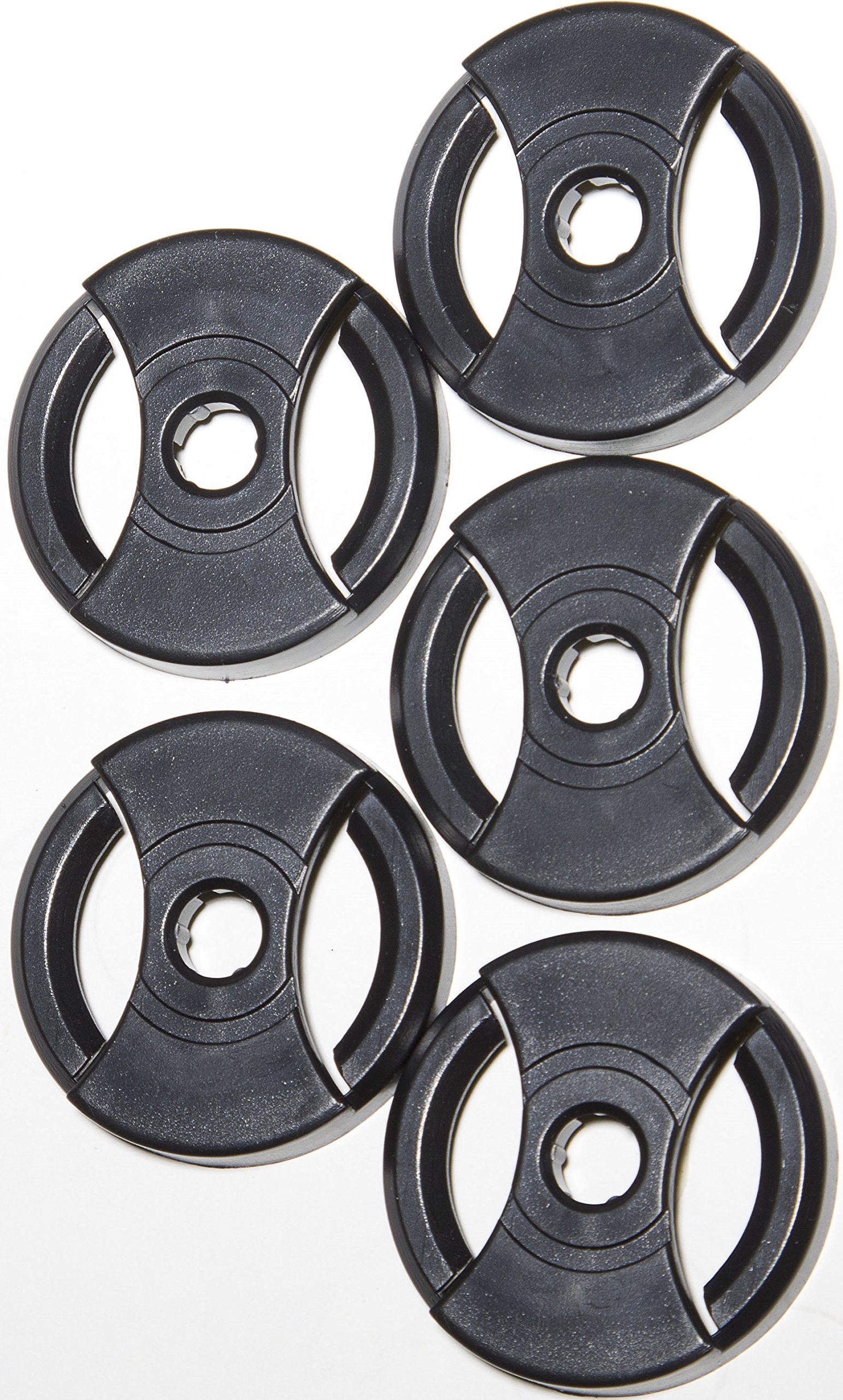 TechPlay - Pack de 5 adaptadores de 45 RPM para vinilos universales de 7 Pulgadas para Todas Las Marcas