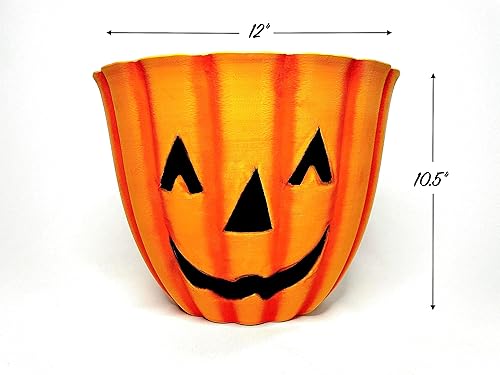 Miniatura 4 de Cesta de regalo de calabaza de Halloween con dulces de Halloween, chocolates y aperitivos de alta calidad. Cesta de regalo de calabaza de Halloween