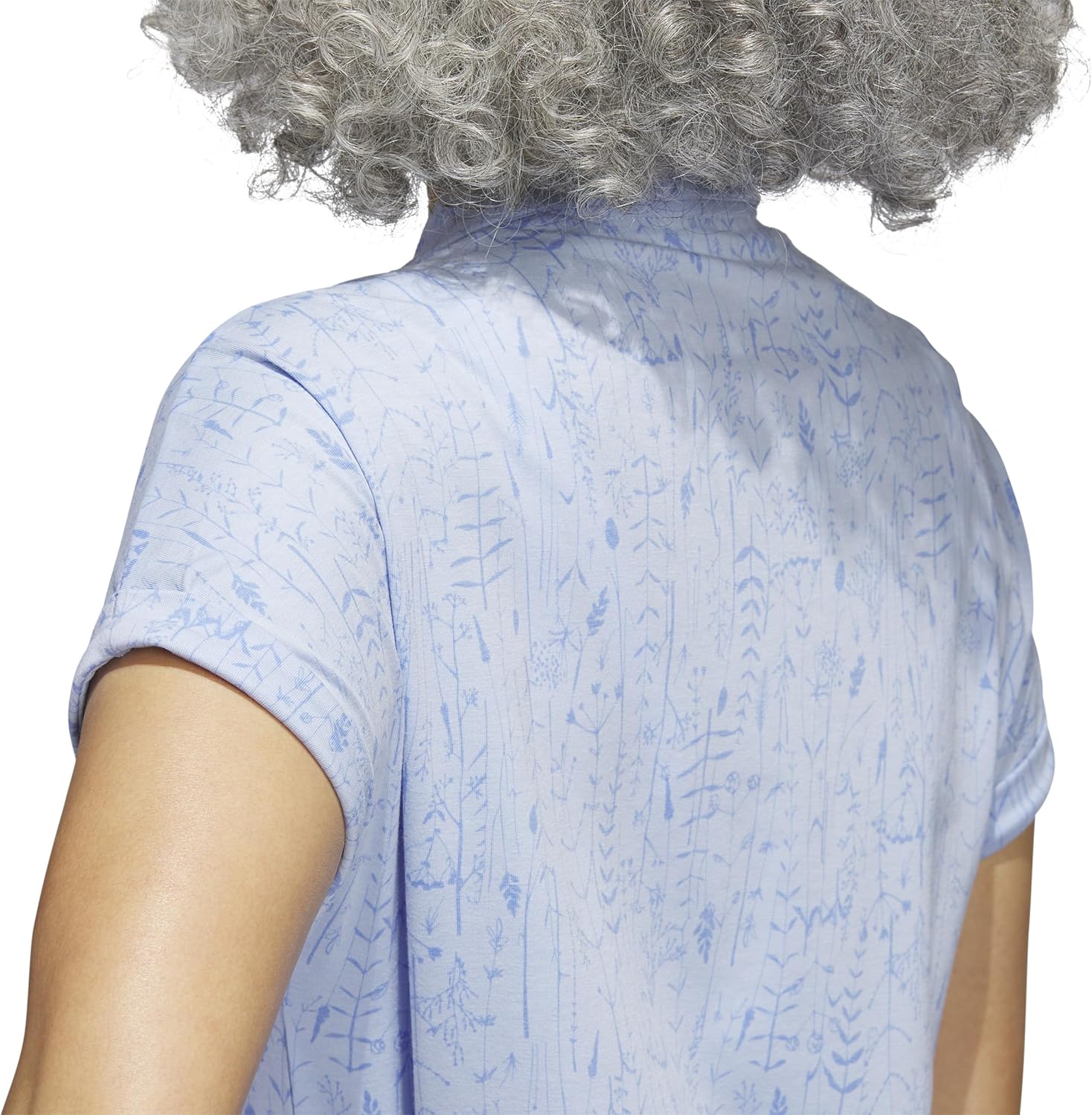 adidas Women's Go-to Printed Golf Polo Shirt