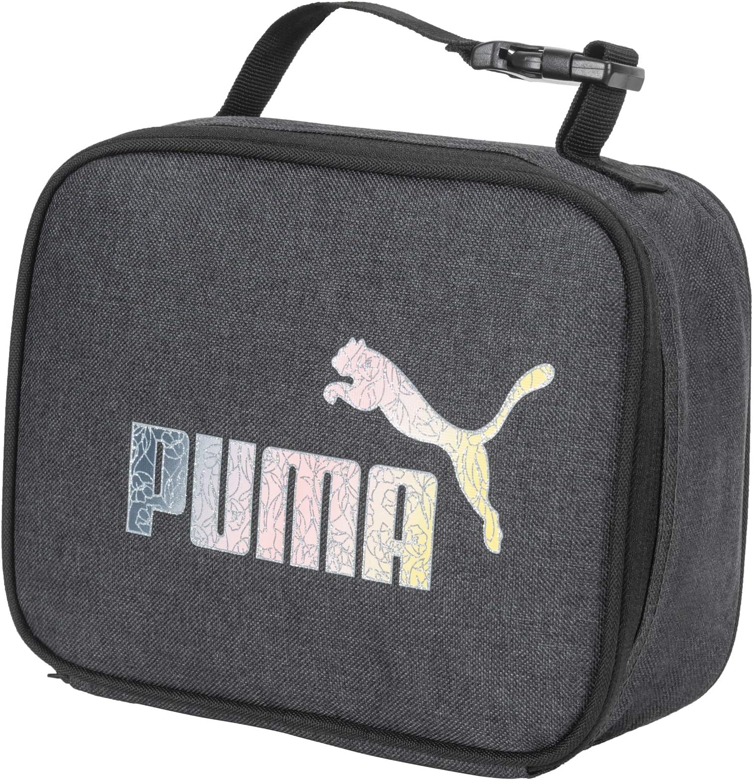 PUMA Kids' Evercat Pro MVP Lunch Box, Black/Lotus, One-Size