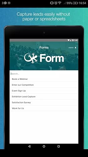 Capture by Gecko : Offline Lead Capture