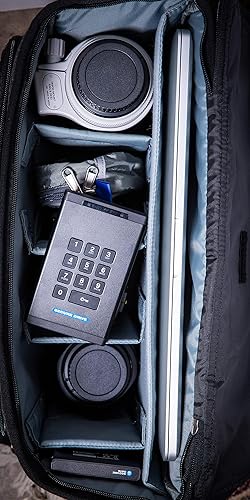 Miniatura 3 de SecureData SecureDrive KP 250GB SSD Hardware Encriptado USB 3.0 Unidad externa FIPS 140-2 Nivel 3 Desbloqueo a través del teclado compatible con