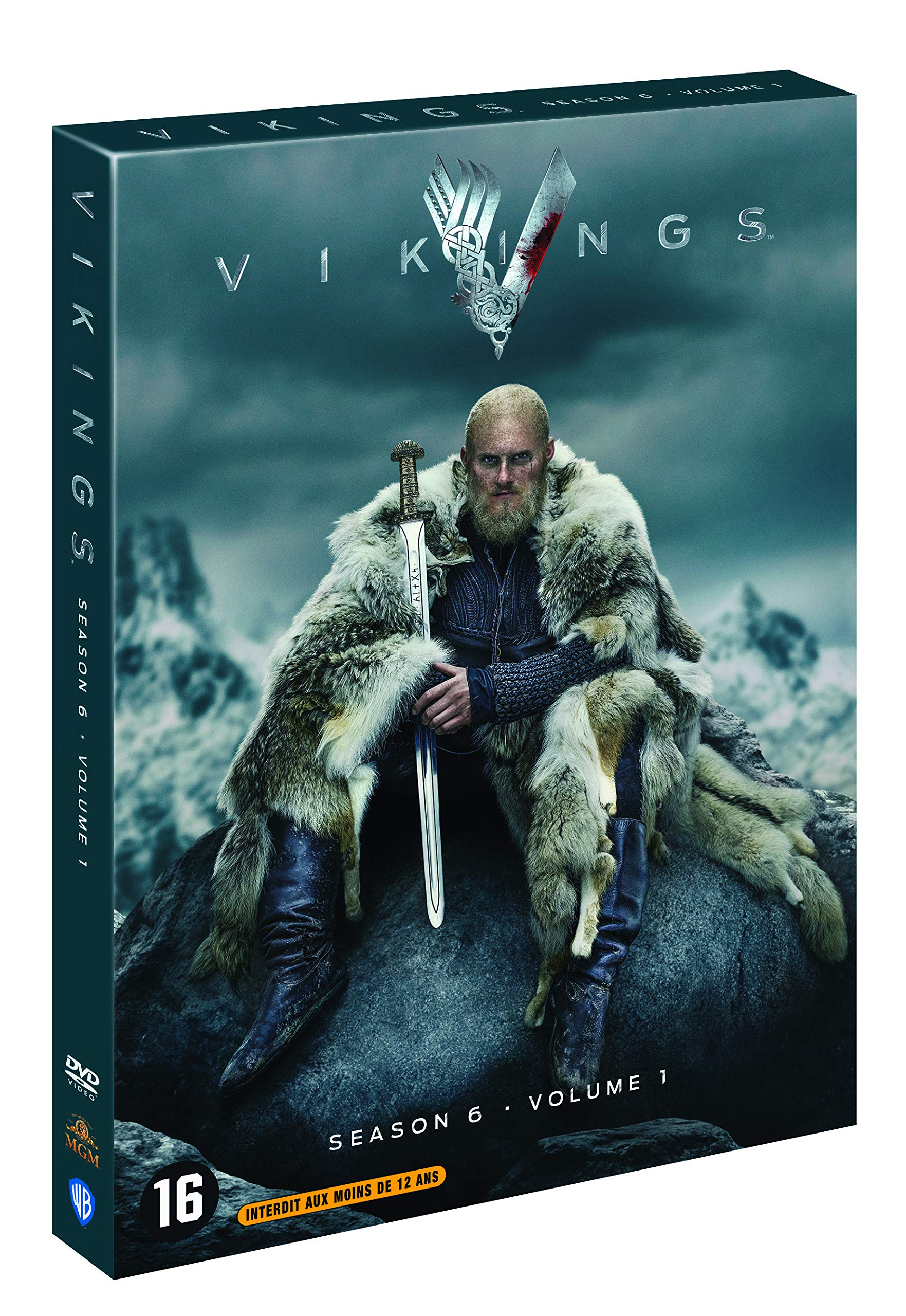 Serie en DVD de Vikings Temporada 6 Volumen 1 importación francesa para coleccionistas