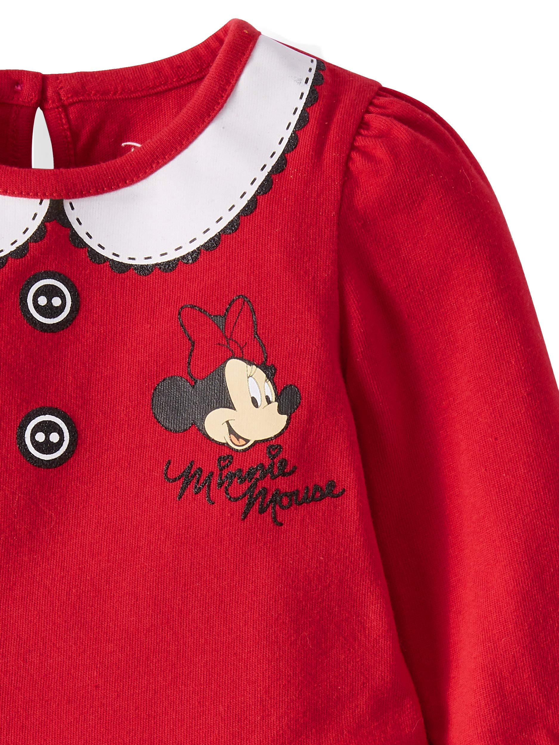 Amazon.com: Disney Minnie Mouse Long Sleeve Tutu Dress and Tights Baby  Girls 2 Piece Outfit Set (Newborn): Whisks: Home & Kitchen