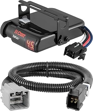 CURT TriFlex Brake Controller & Wiring Kit for Dodge Ram, Ram ...