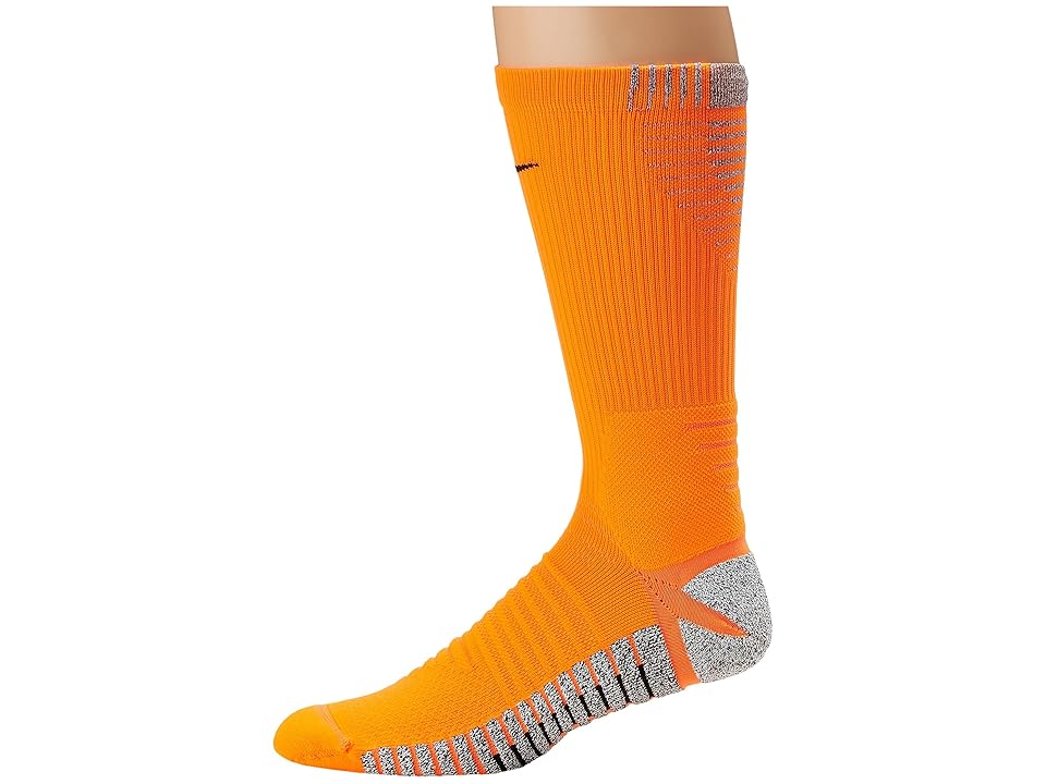 

Nike Nike Grip Strike Cushioned Crew (Total Orange/Black) Crew Cut Socks Shoes