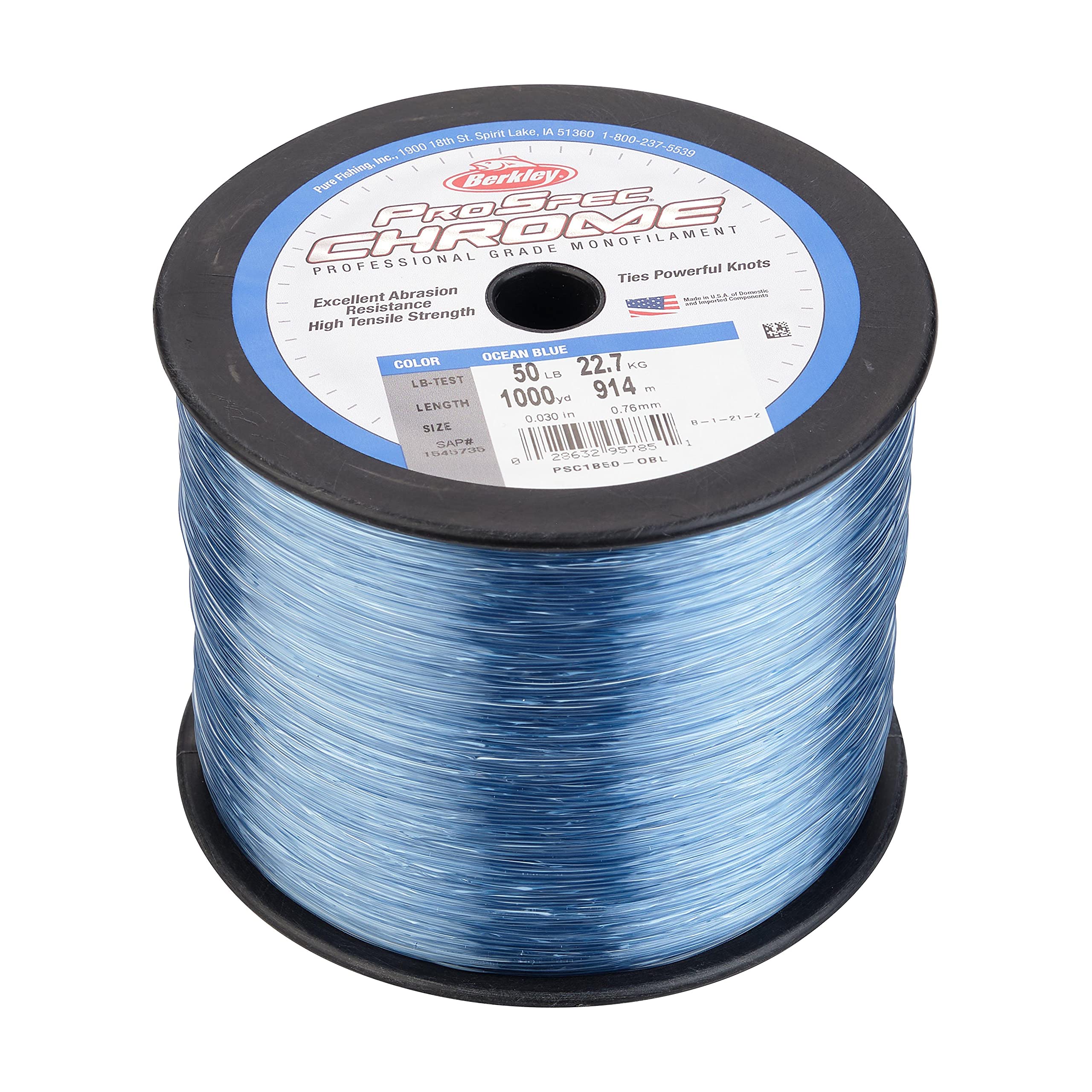 Berkley ProSpec - Sedal de Pesca monofilamento Cromado