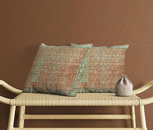 Miniatura 5 de TurkishRug - Kingdom Pattern Handmade Kilim Cushion Cover Ethnic Pattern Farmhouse Soft Pillow Cover Washable Printed Home Dekor Decorations Bedroom