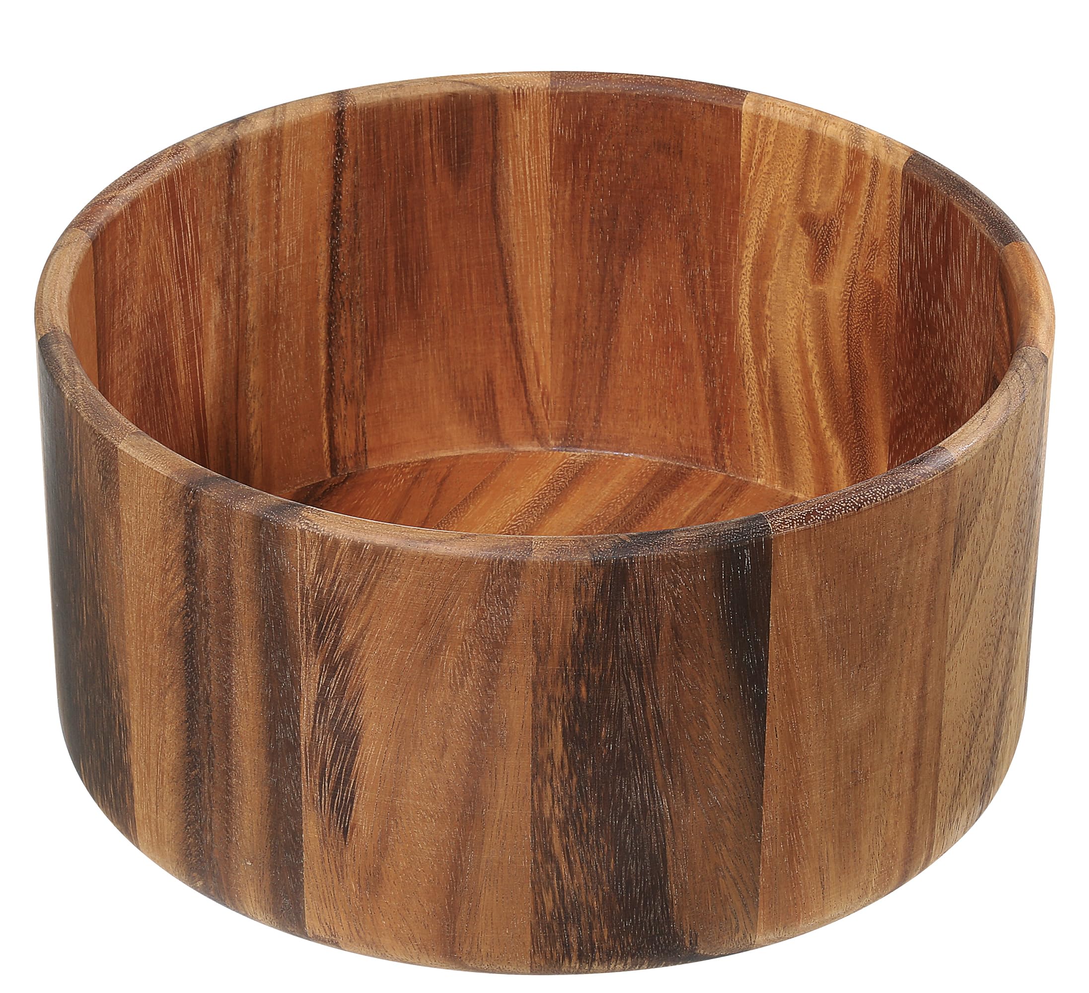Zassenhaus Salad Bowl Acacia Wood | Bowl Made of High-Quality Wood | for Preparing and Serving Salad | Decorative Bowl | Natural Wood | Diameter 30 x 15 cm