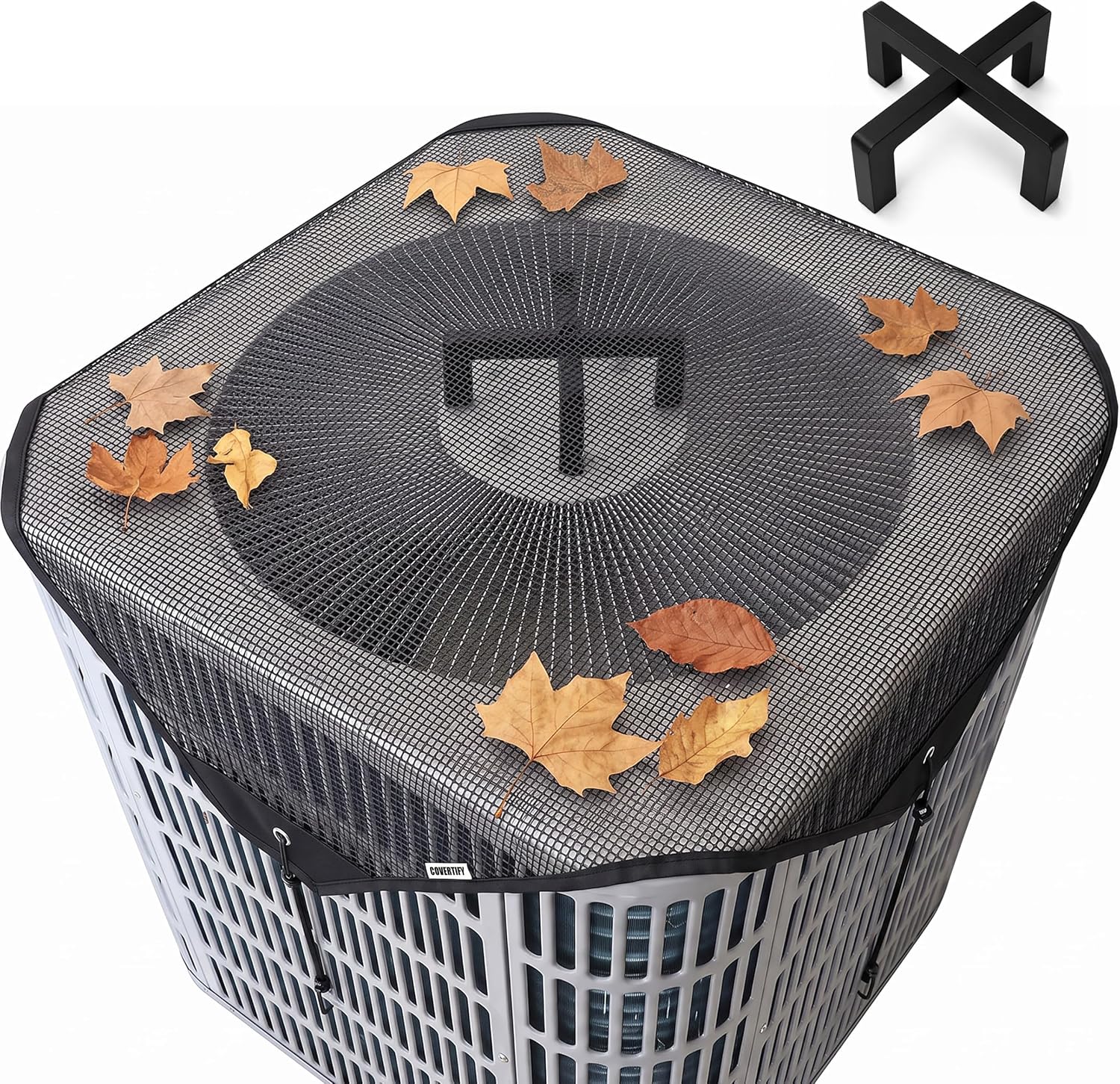 Airflow Lift Central Air Conditioner Cover for Outside 40x40 Mesh