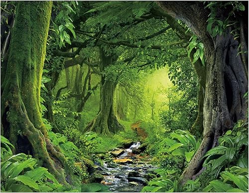 Miniatura 3 de Mural de pared para dormitorio, sala de estar, fondo de TV, sofá pared (mural de pared #1, 138 pulgadas de ancho x 106 pulgadas de alto,