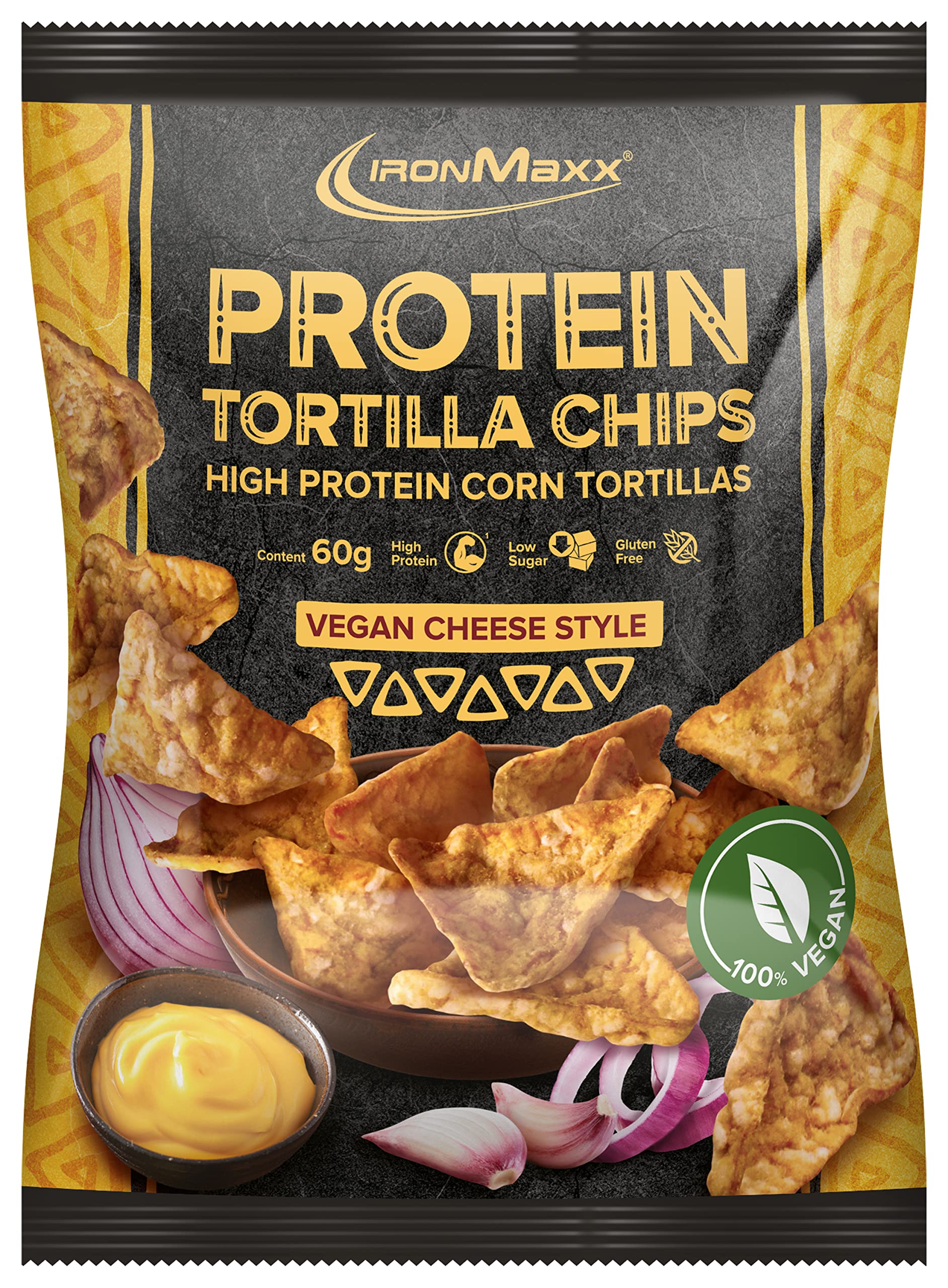 IronMaxx Protein Tortillas Vegan Cheese