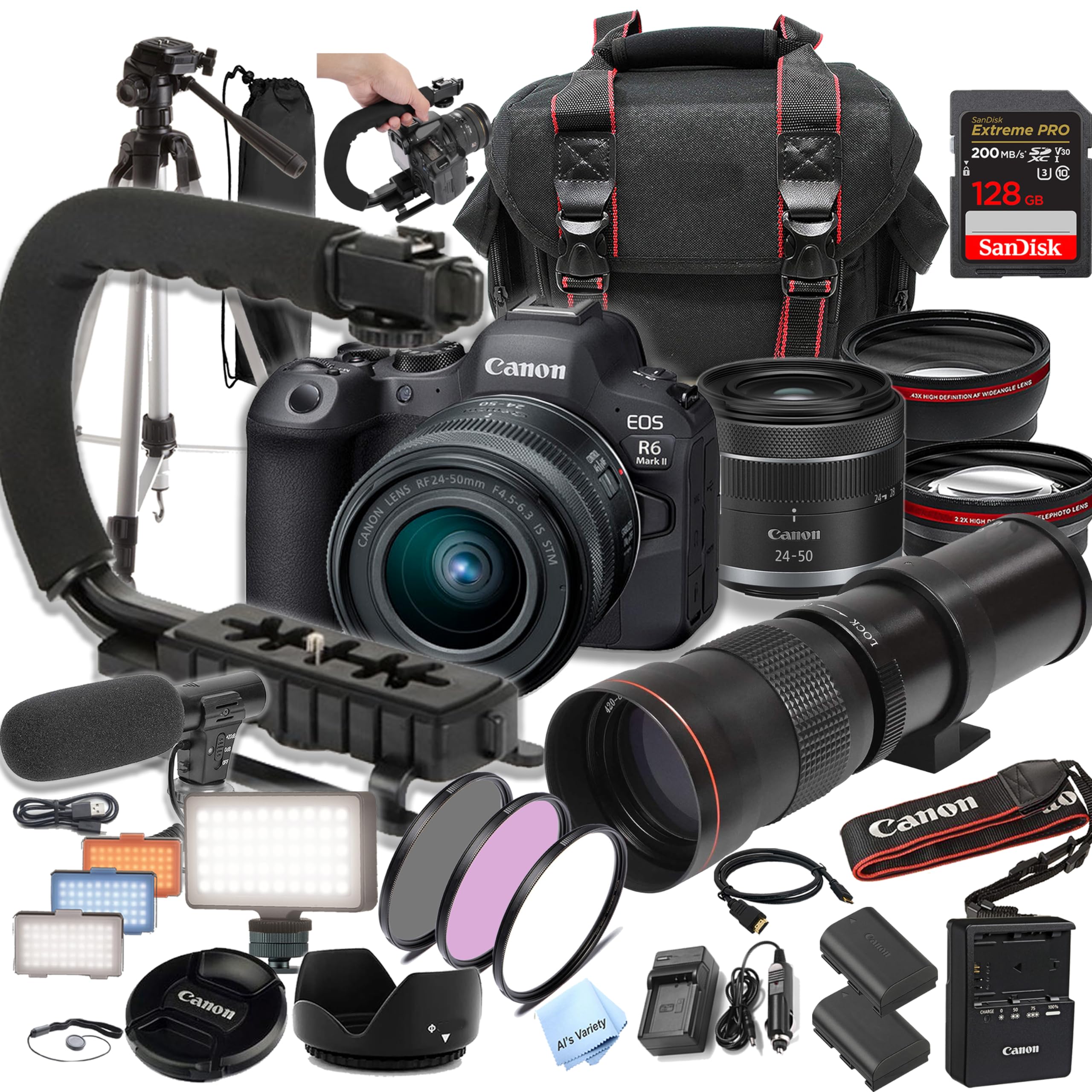 ❤️予備電池付❤️Canon EOS R6 MARK II 近遠対応レンズ Amazon.co.jp 