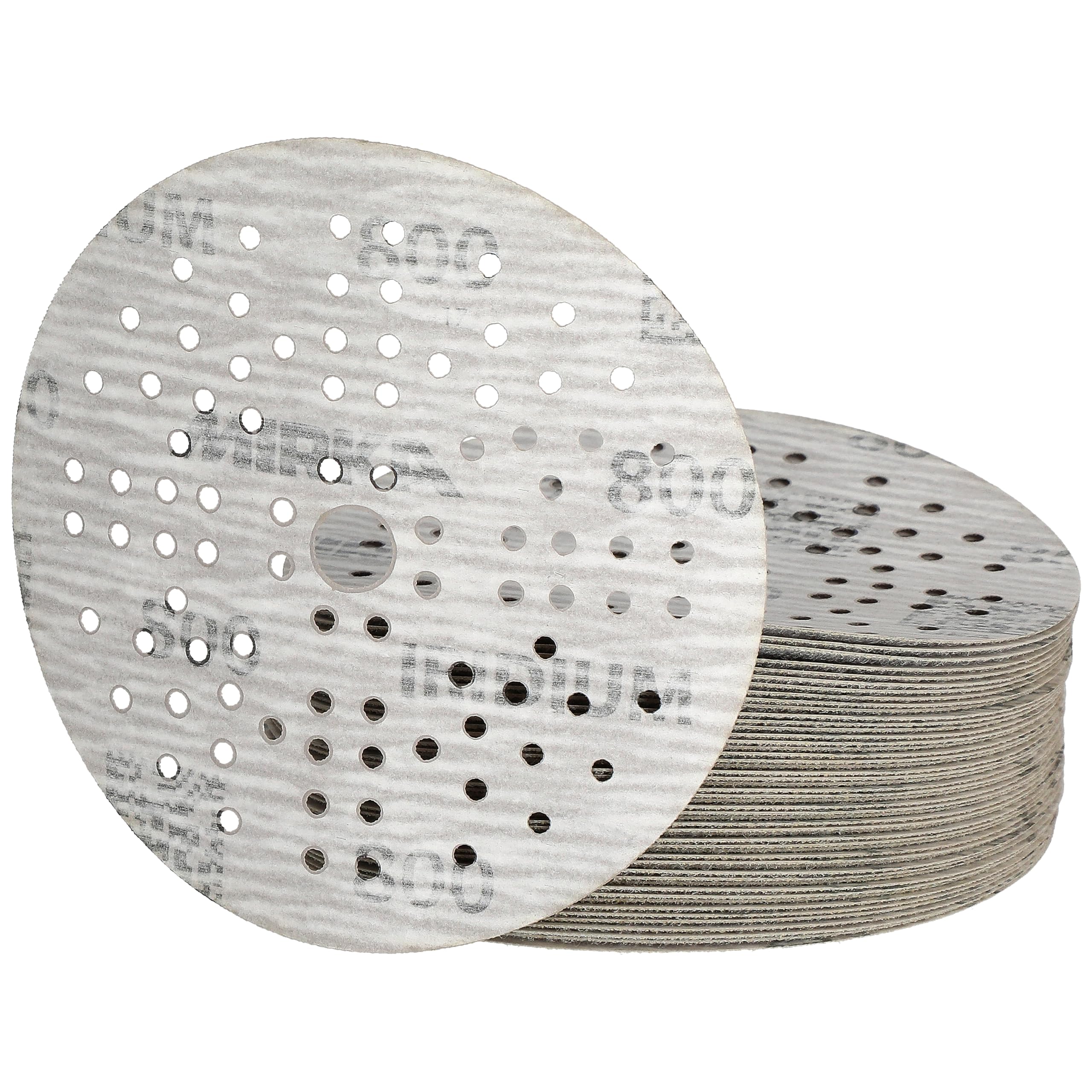 Mirka papier ścierny Iridium 125 mm 89 otworów rzep ziarnistość 800