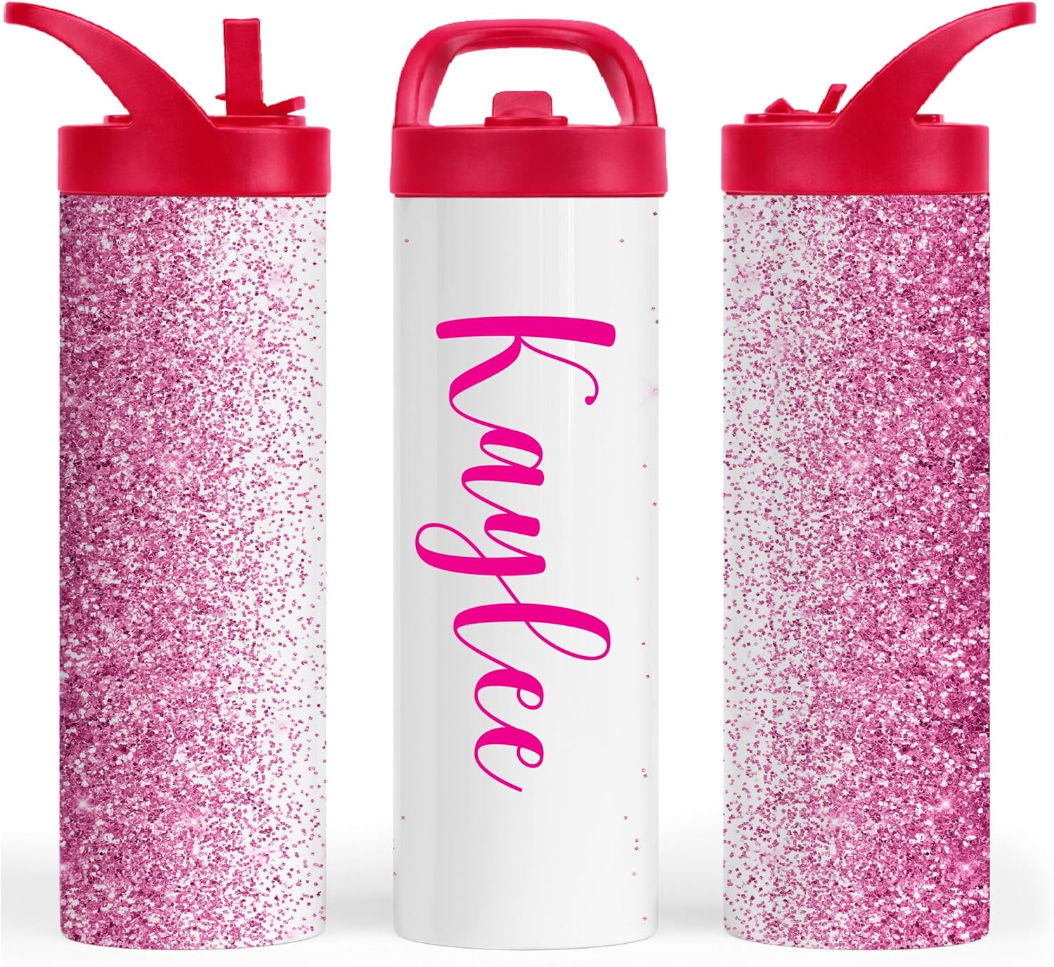 Personalized Insulated 20oz UNICORN Water Bottle | Girls Back To School Tumbler | Summer Camp Leak Proof Cup | Stainless Steel Insulated | Custom Girl Gift | Travel | (UNICORN 2)