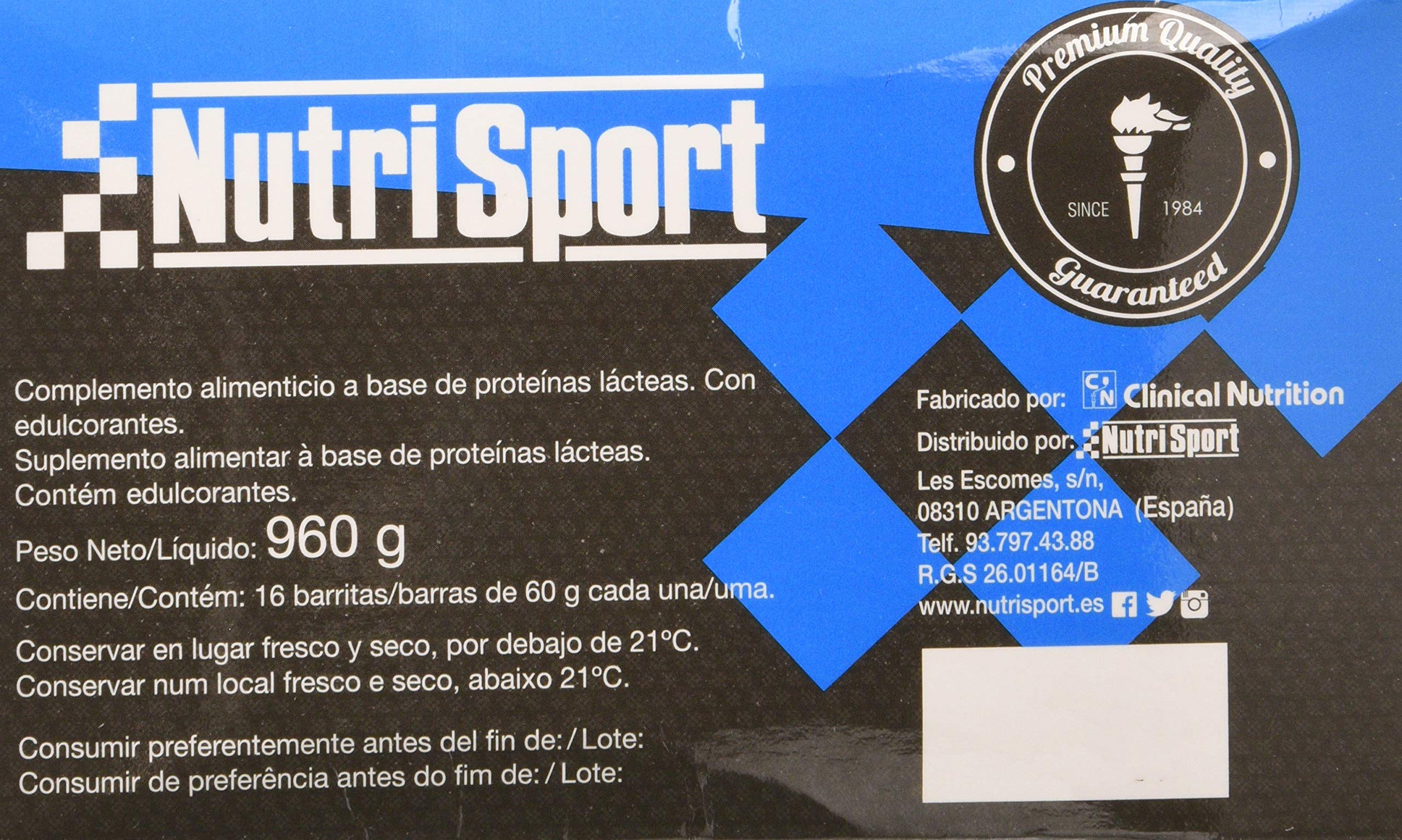 NUTRISPORT LOW CARBS HIGH PROTEIN choco-galleta – pratique à emporter dans un sac ou un cartable, en-cas pratique pour les journées actives et devient un allié fiable dans la routine de tous les jours