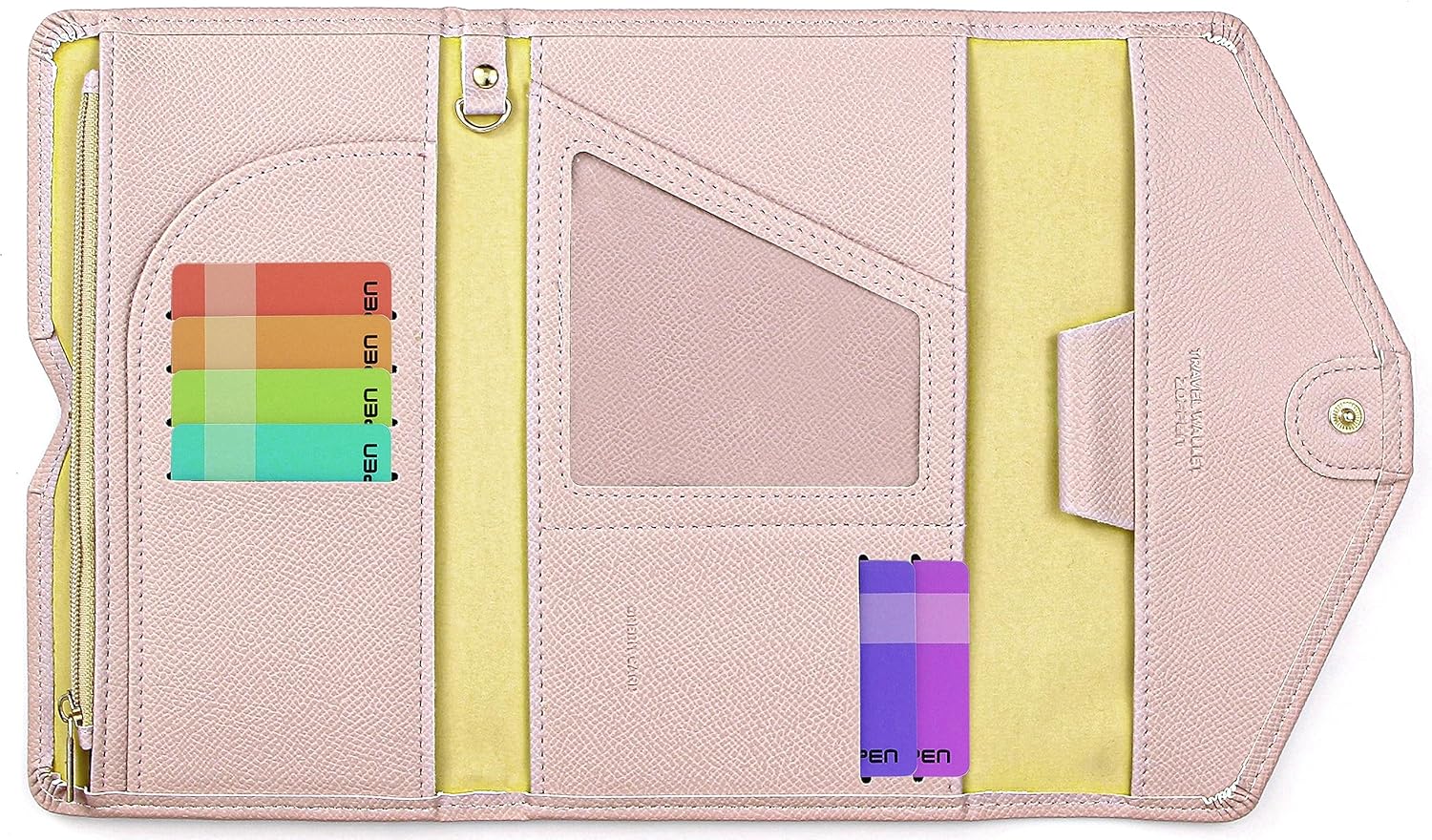 ZOPPEN Passport Holder Women Passport Wallet Cover Travel