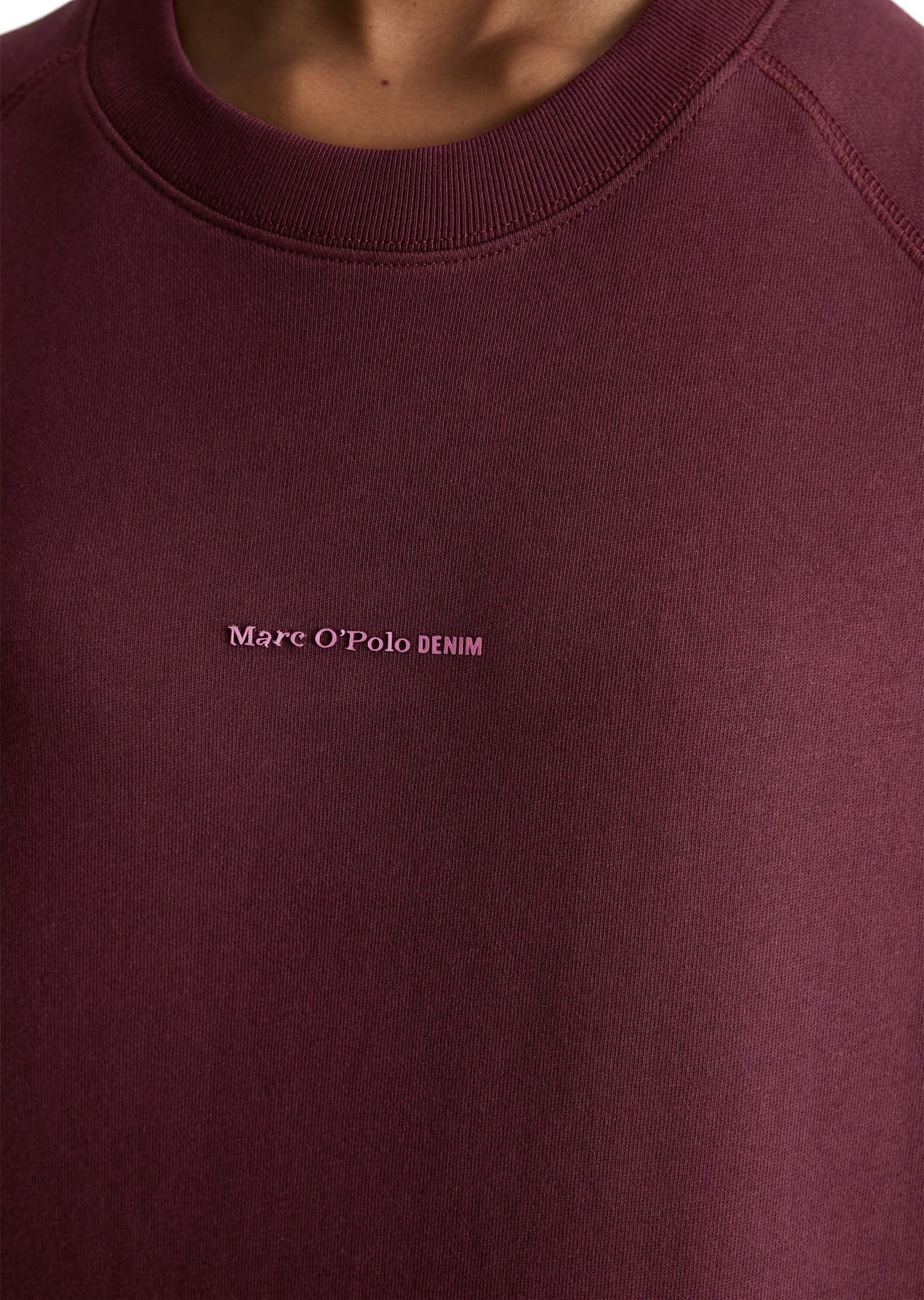 Marc O'Polo Marc OߴPolo Denim Damen Sweatshirt aus Bio-Baumwolle mit Raglanärmeln – Bild 2