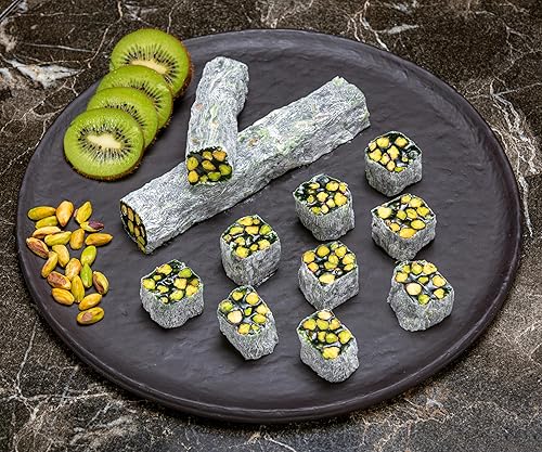 Miniatura 170 de Hafiz Mustafa 1864 Istanbul Baklava - Caja de pastelería - Bocadillos de postre de Baklava horneados hechos de hojas de masa filo fresca, pistacho