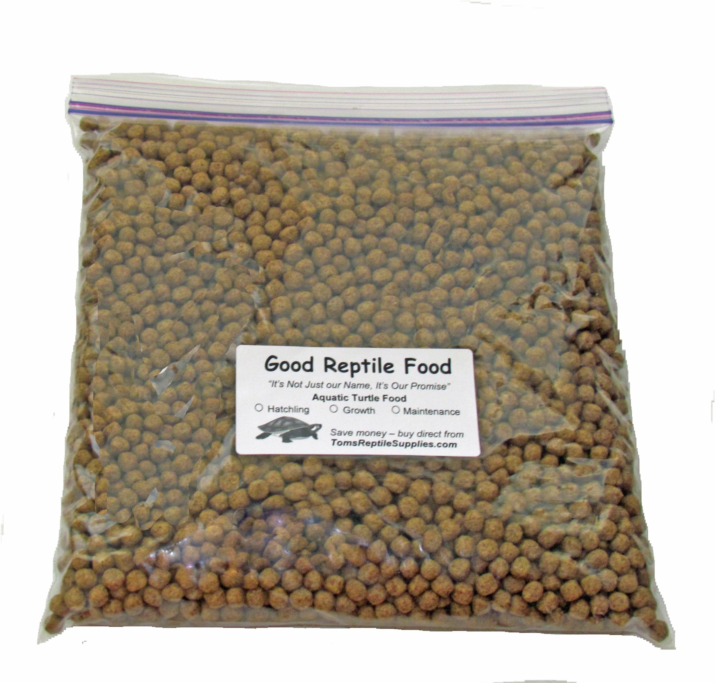 Aquatic Turtle Food Maintenance 2 Lbs Bulk for Adult Aquatic Turtles New 1/4 Inch Pellet Size