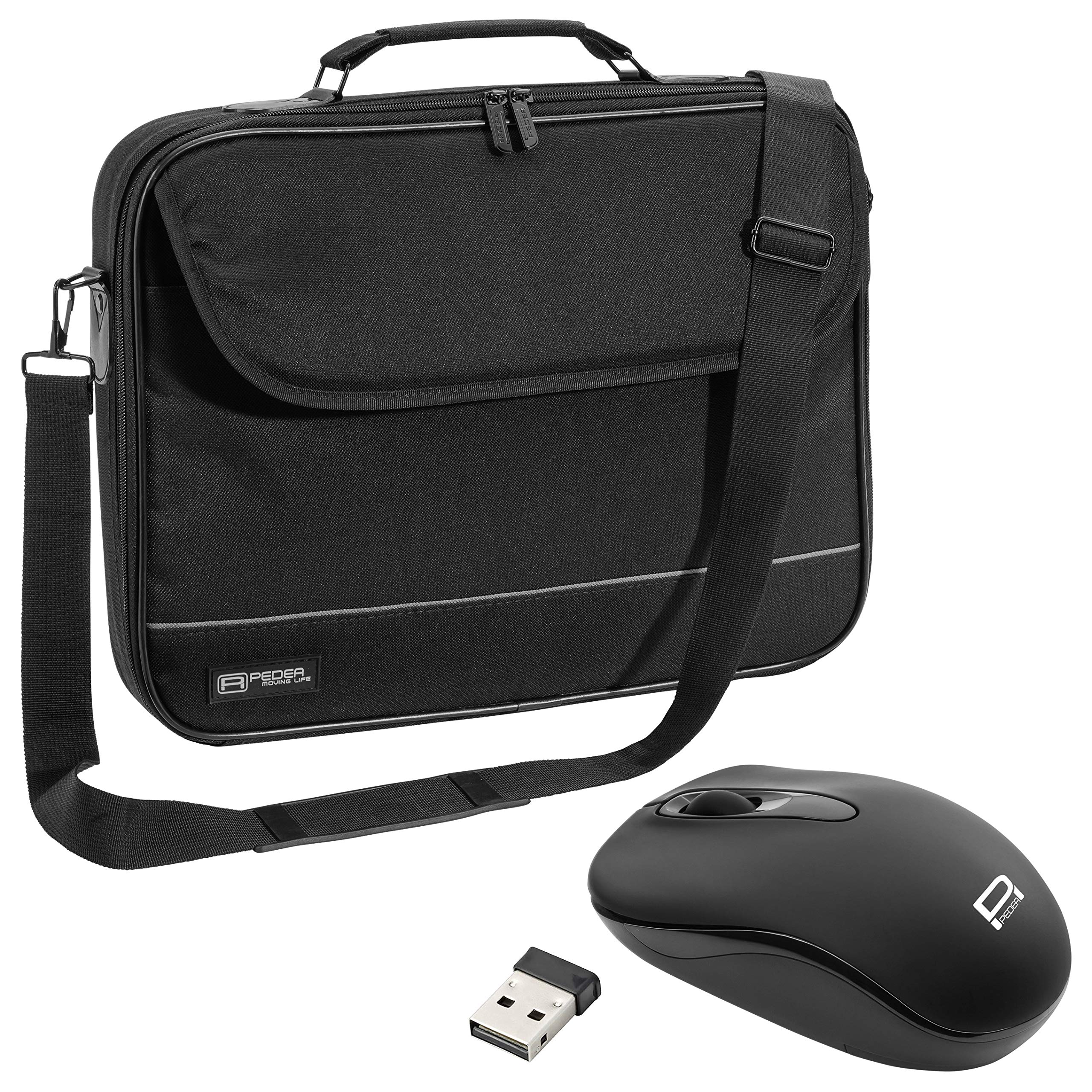 Pedea 15.6" (39.6cm) Fair Black + Wireless Mouse