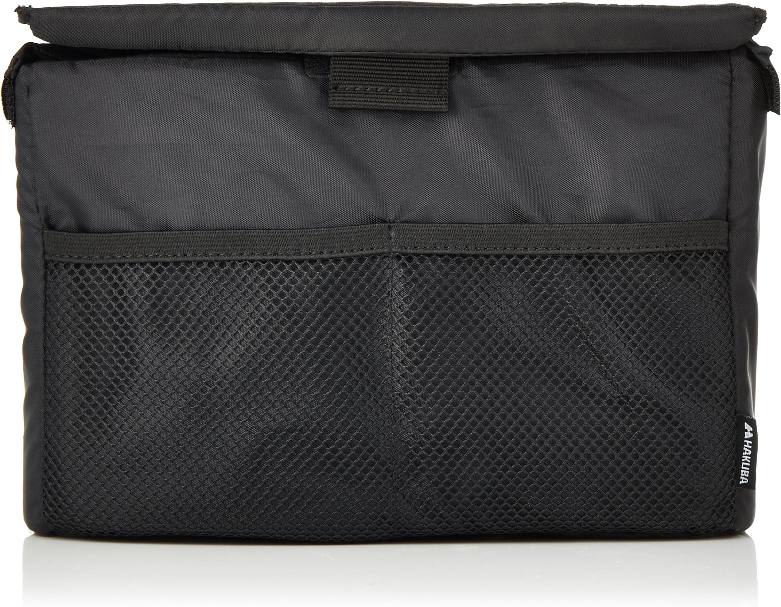 HAKUBAKCS-38DBK 4977187336641 Folding Inner Softbox D Black Inner Bag Soft Bag Camera Bag Gadget Case with Middle Divider with Removable Lid Foldable When Not in Use