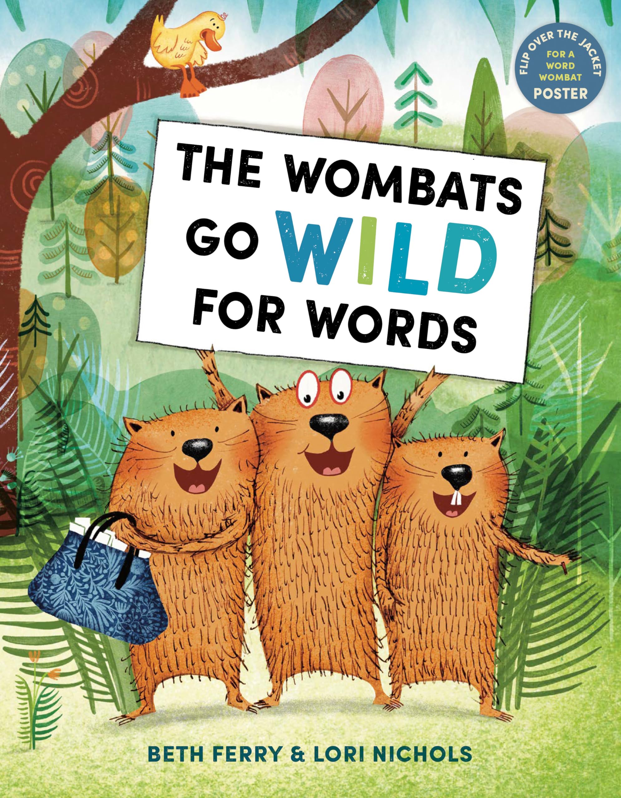 The Wombats Go Wild for Words by Beth Ferry (Hardback Book)