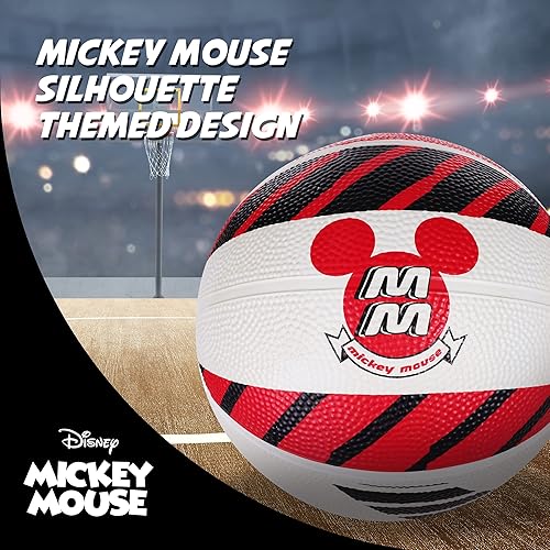 Miniatura 3 de Disney Mickey Mouse Basketball, Youth Boys and Girls Indoor Outdoor Sports Ball, Size 6