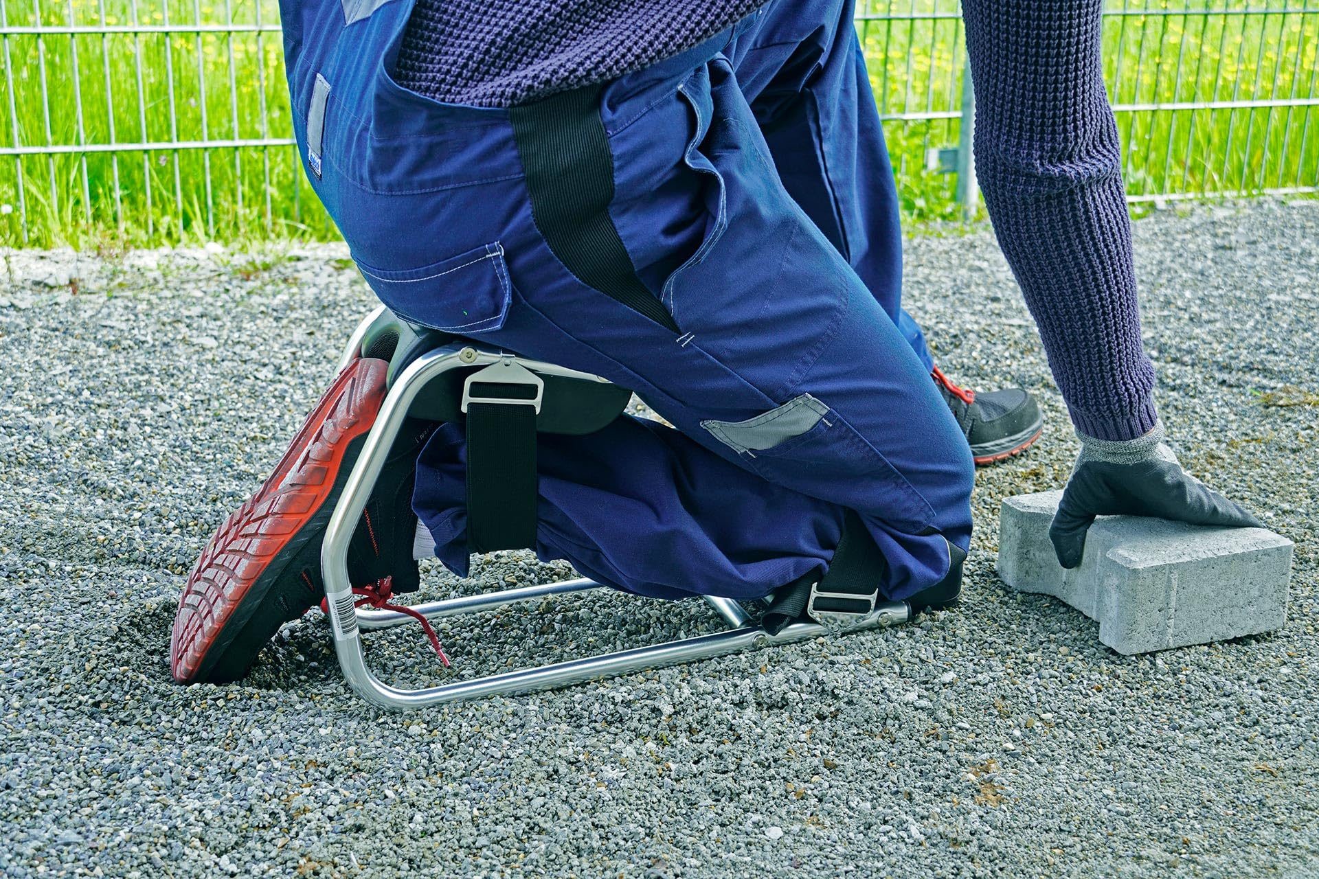 Probst KNEESEAT KS Genouillère pour le travail au sol, genouillère avec siège, protège vos genoux et détendez-vous assez
