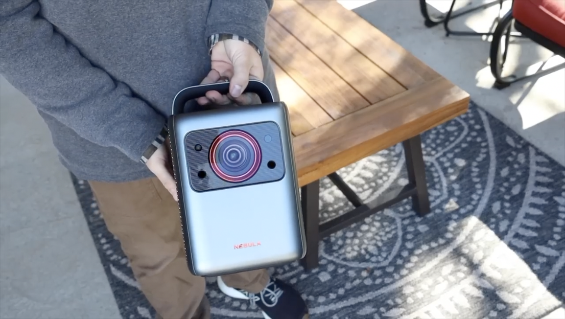 Watch Nebula Cosmos Laser 4K Brightest Portable Projector on