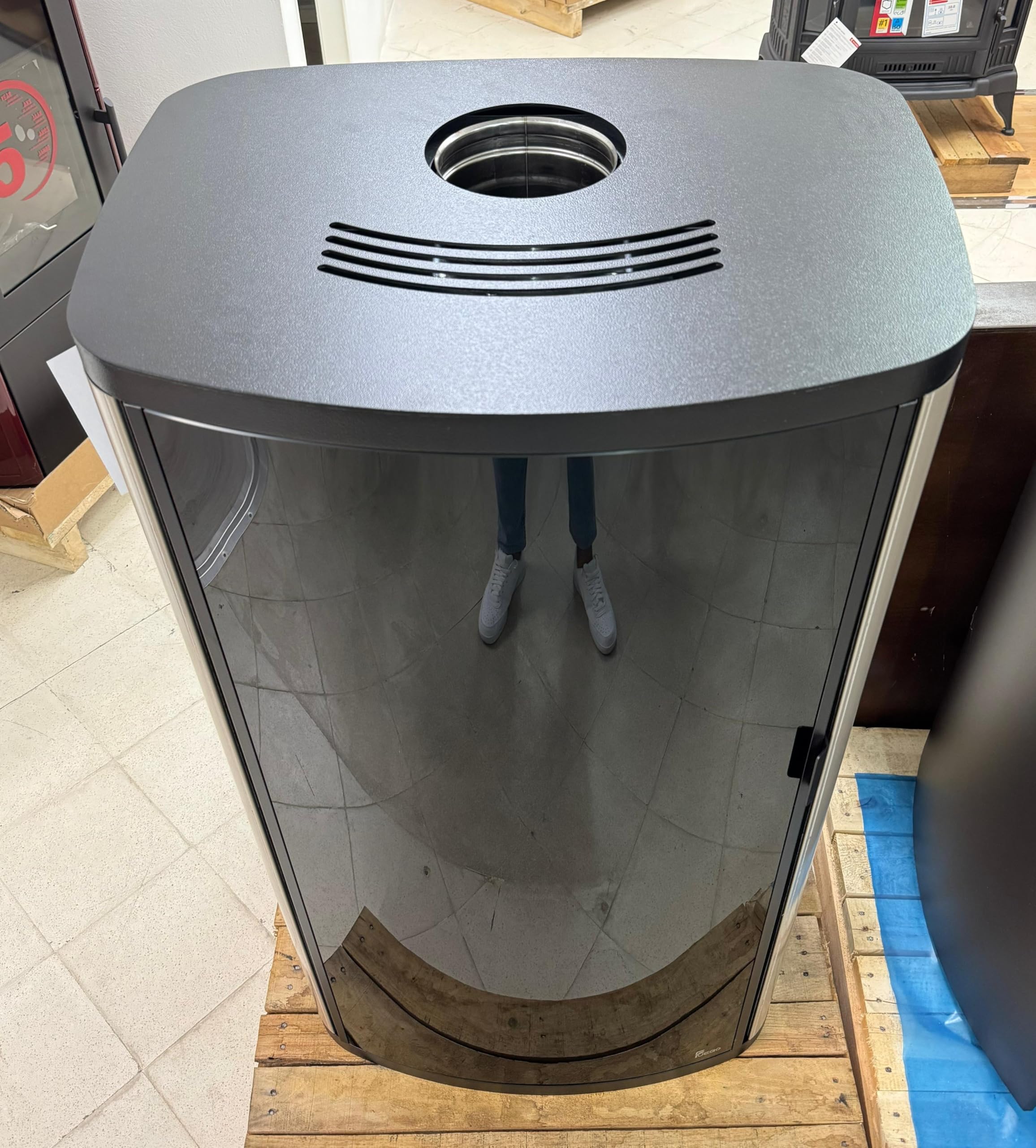 Calefactor de leña Fuego modelo PluriFire Modular Wood PF20