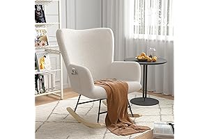 VECELO Nursery Rocking Chair: Comfort and Style for Mom and Baby