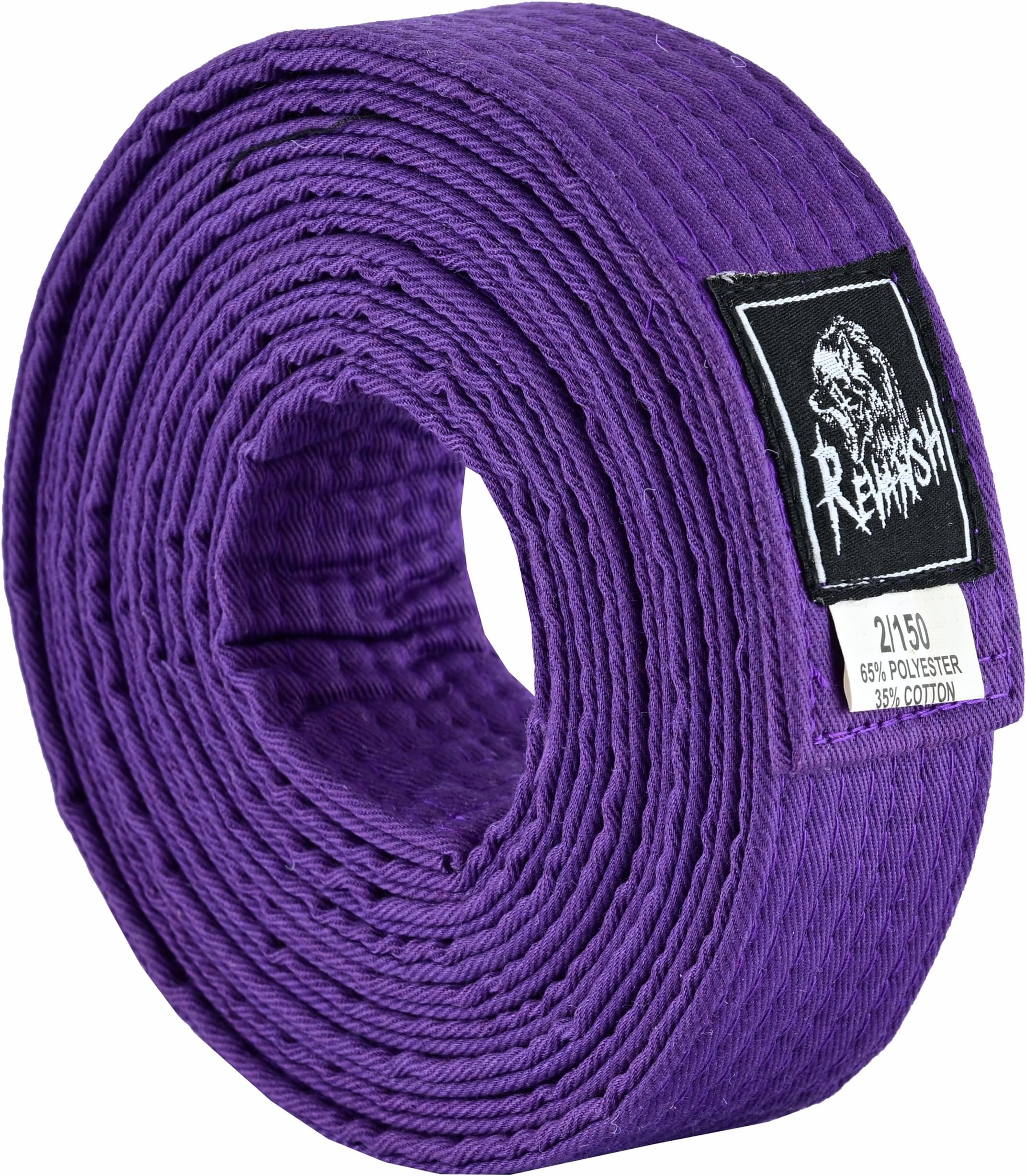 Sports Martial Arts Rank Belt – Unisex Cotton polyester belt for Karate, Taekwondo, Judo & Aikido for all Ages