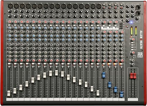 Allen & Heath ZED-24 Mezclador de 24 canales con interfaz USB