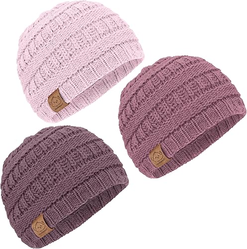 Vista 46 de KeaBabies 3-Pack Baby Beanies for Boys, Girls - Stretchy Knit Baby Hats, Cute Newborn Sweet Pea