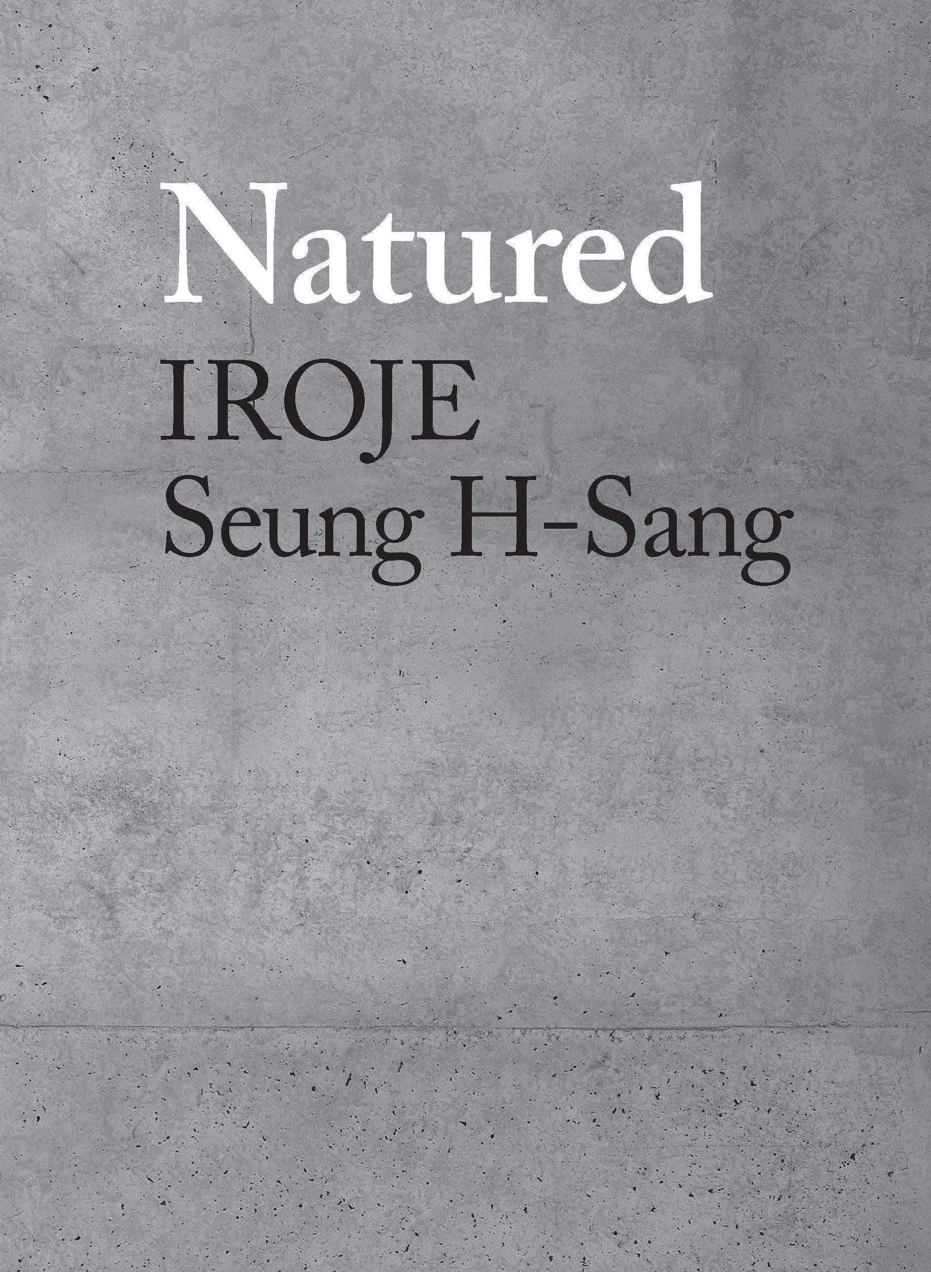 Natured Iroje Seung H-Sang livre pour concevoir espace et nature