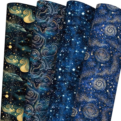 Miniatura 9 de RiukRaiu Papel de regalo de Navidad para niños, hombres y mujeres. Diseño de Navidad, envoltura de regalo que contiene tren de muñeco de nieve,