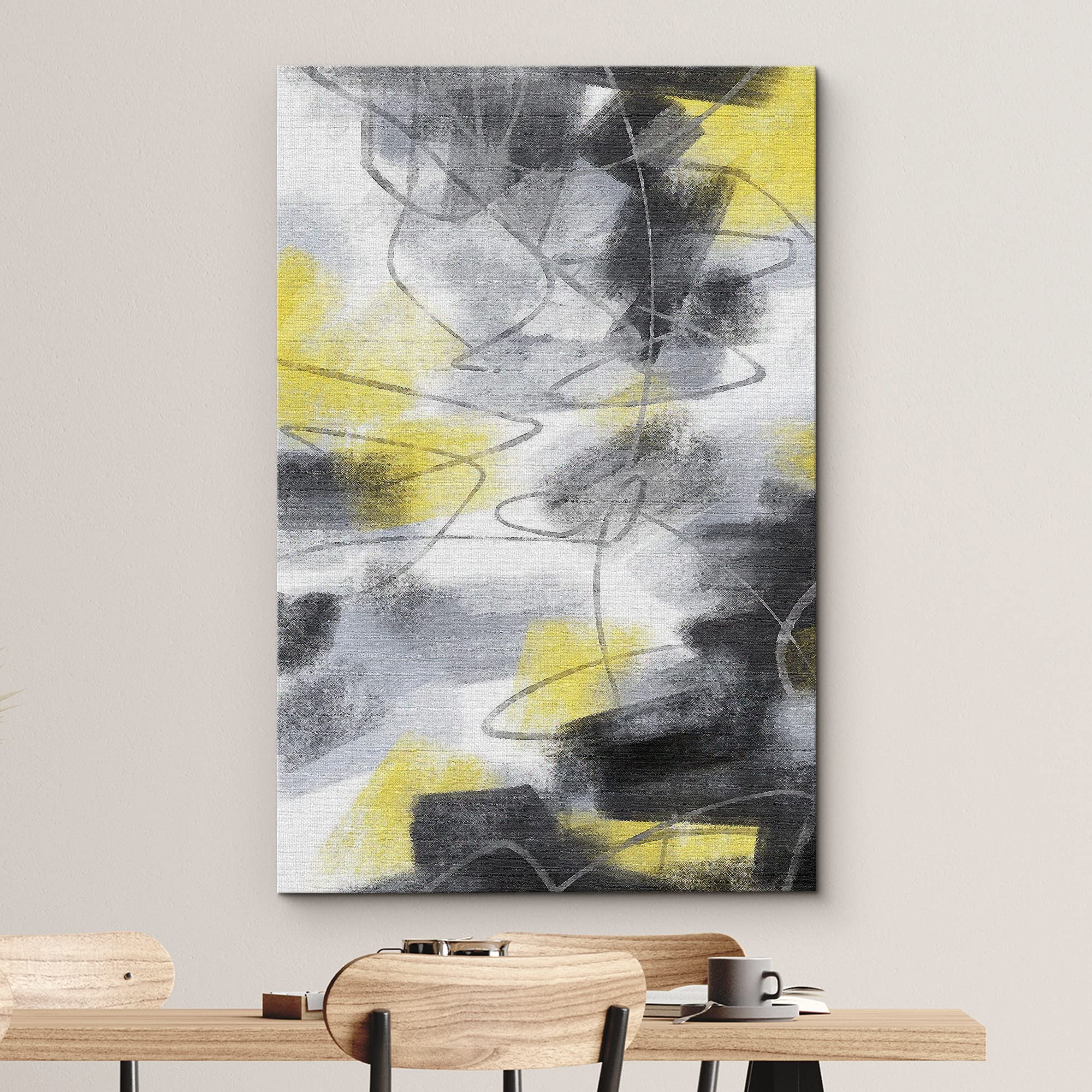 Amazon.co.jp: wall26 - キャンバスウォールアート - 抽象アート