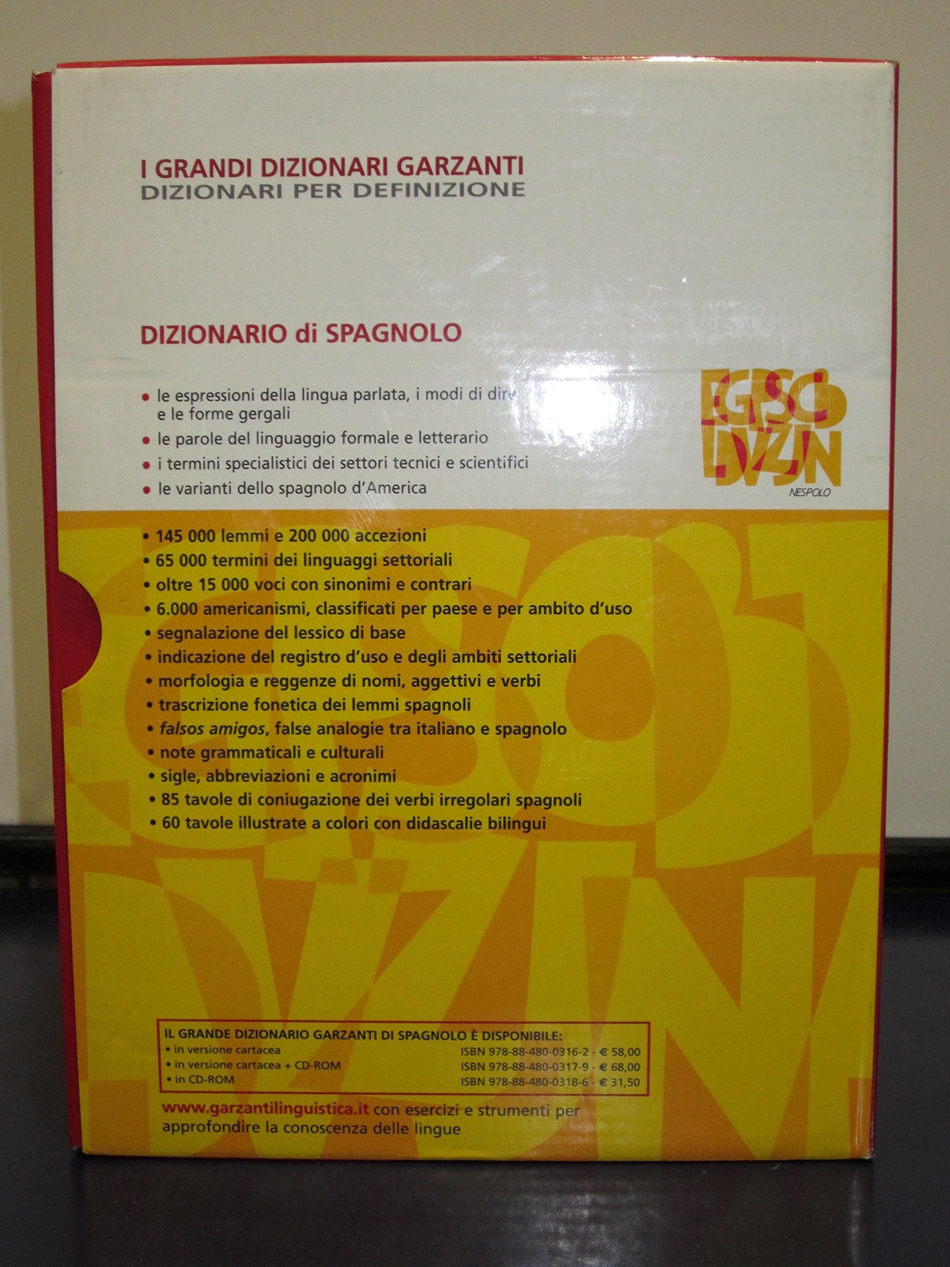 Grande dizionario di spagnolo