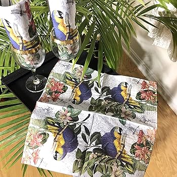 Amazon.co.jp: 20枚 13x13インチ アラバード秋ナプキン 感謝祭