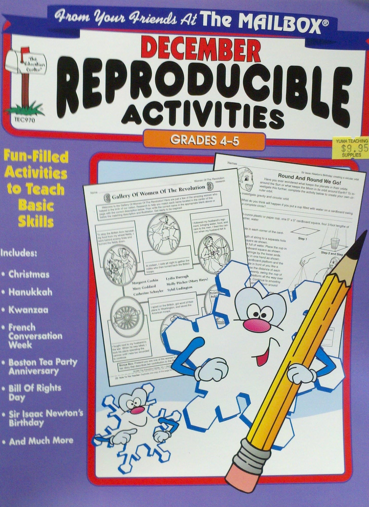 DECEMBER REPRODUCIBLE ACTIVITIES GRADE 4-5