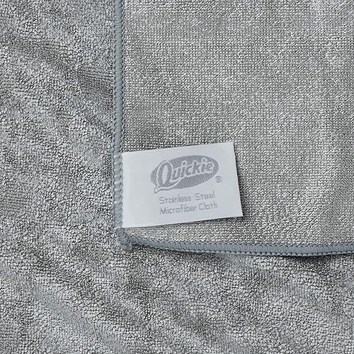 Miniatura 4 de Paño de limpieza de microfibra Quickie reutilizable, pack de 12 unidades (49012PDQ)