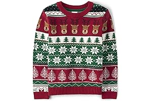 Boys and Toddler Long Sleeve Sweaters: Festive & Cozy Christmas Attire