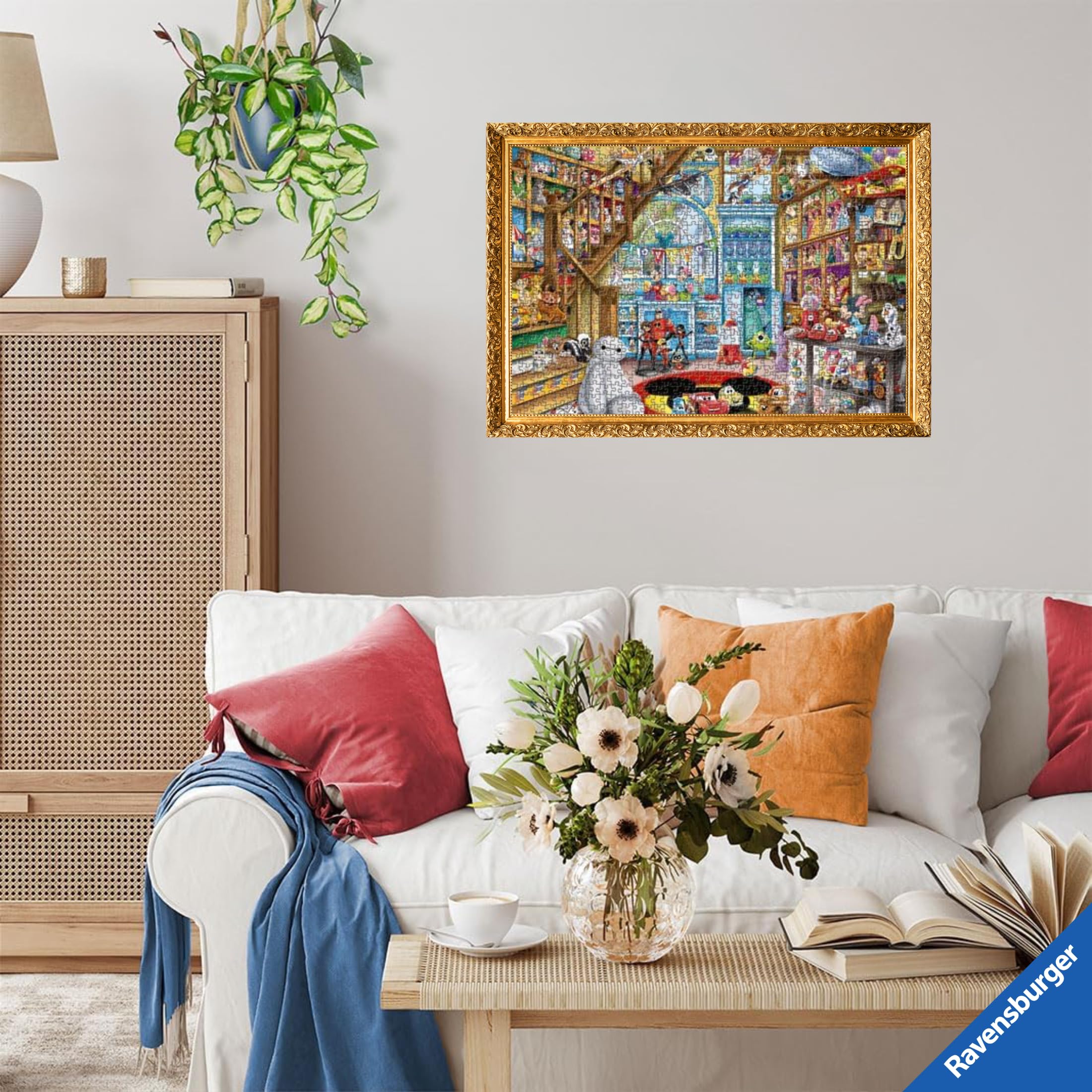 Ravensburger - Puzzle 1000 Piezas Disney Tienda Juguetes | Puzzle Adultos | para Toda La Familia | 70x50 Cm | Rompecabezas Adultos